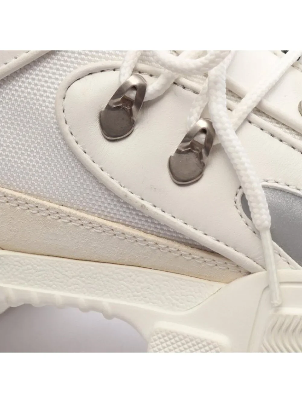 Gucci Sneakers Flashtrek White Leather Suede